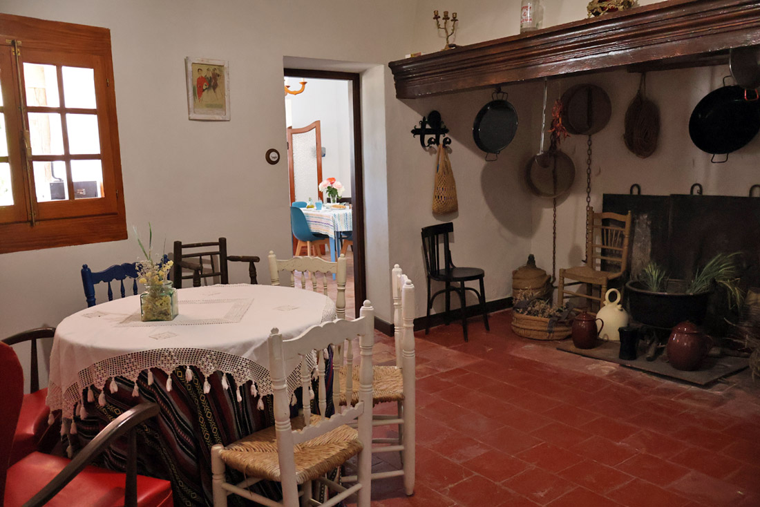 Antigua cocina de la casa rural cocina antigua